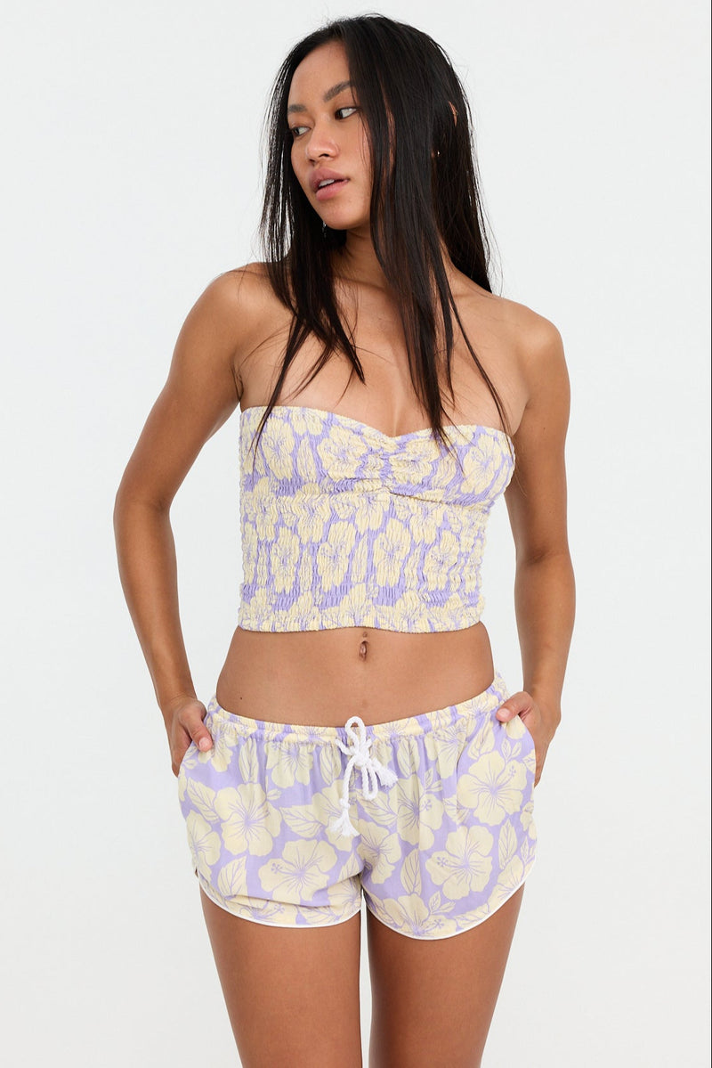 Benoa Swim Namika Tube Top in Aokis
