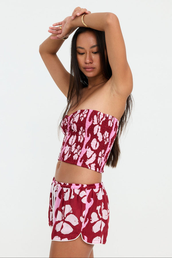 Benoa Swim Namika Tube Top in Papeete