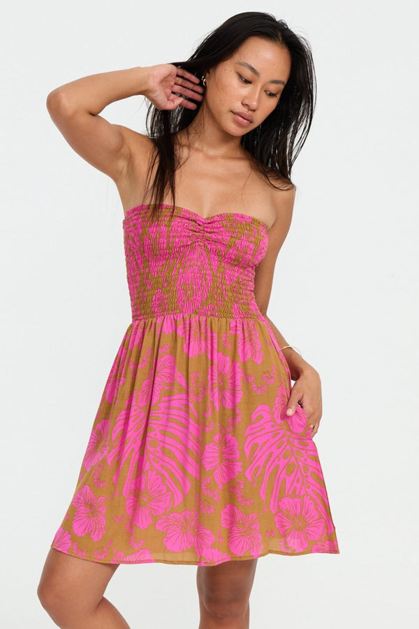 Benoa Swim Caitie Dress in Naupaka