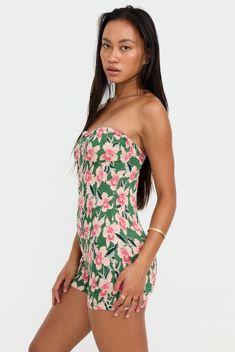 Benoa Swim Serena Romper in Waikiki