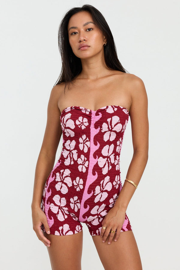 Benoa Swim Serena Romper in Papeete