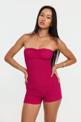 Benoa Swim Serena Romper in Ginger