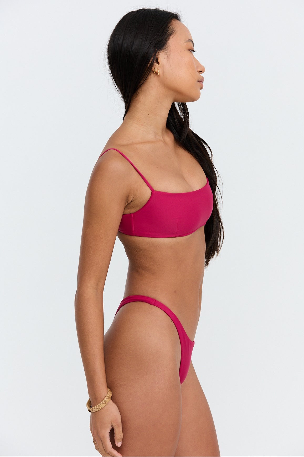Benoa Swim Tai Bottom in Ginger