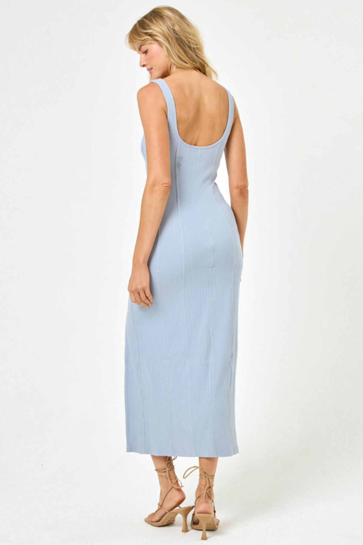 L*Space - Vivienne Dress in Haze - Back View | BikiniBird