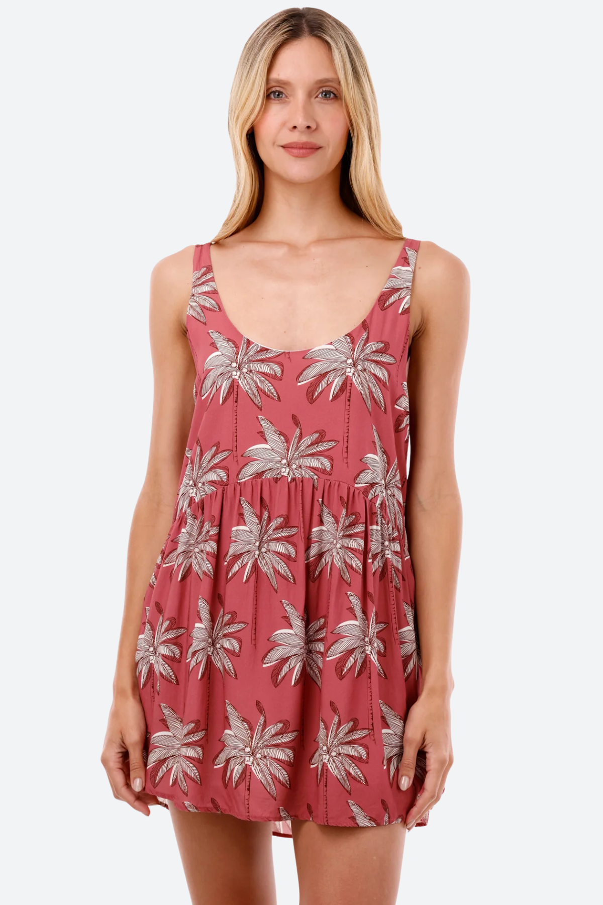 Malai Soul Dress in Tropical Wine