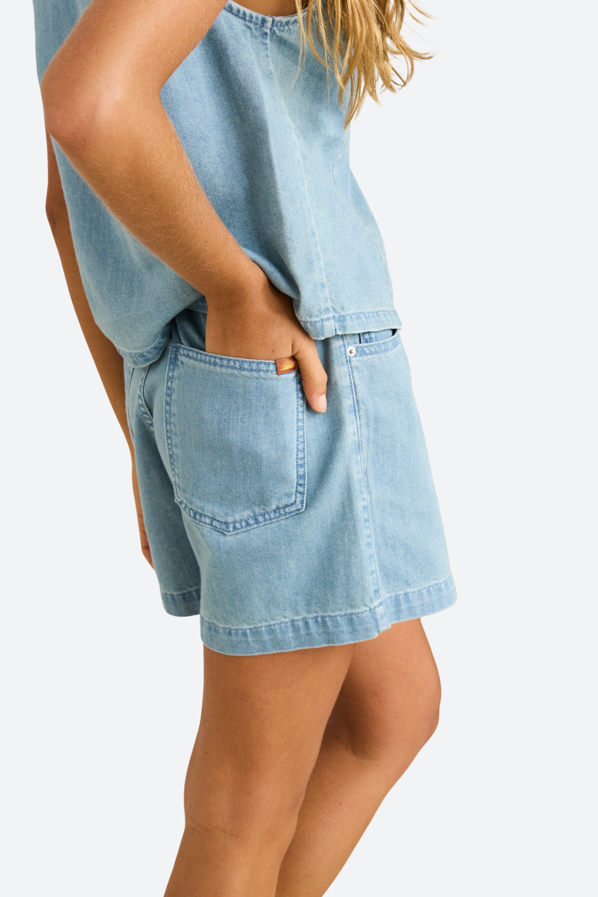 Rhythm Romy High Rise Denim Short