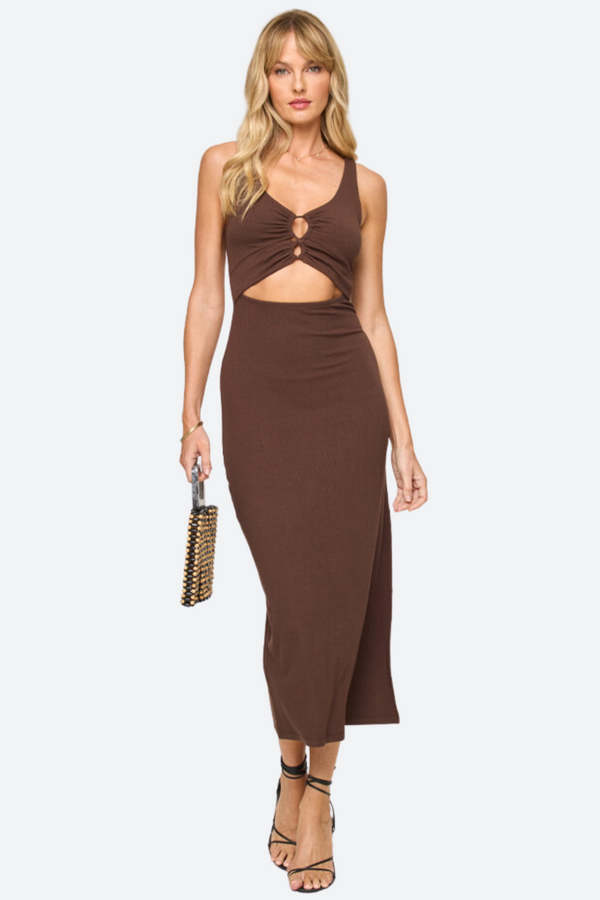 L*Space Camille Dress in Espresso