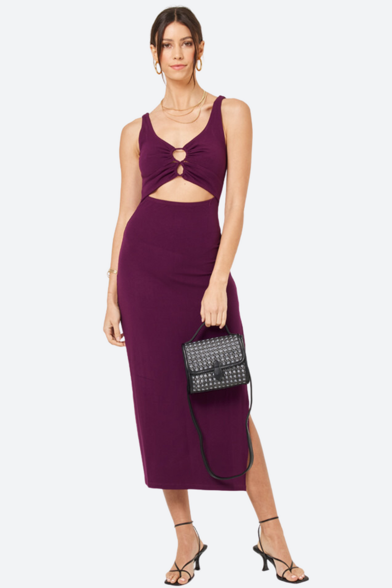 L*Space Camille Dress in Merlot