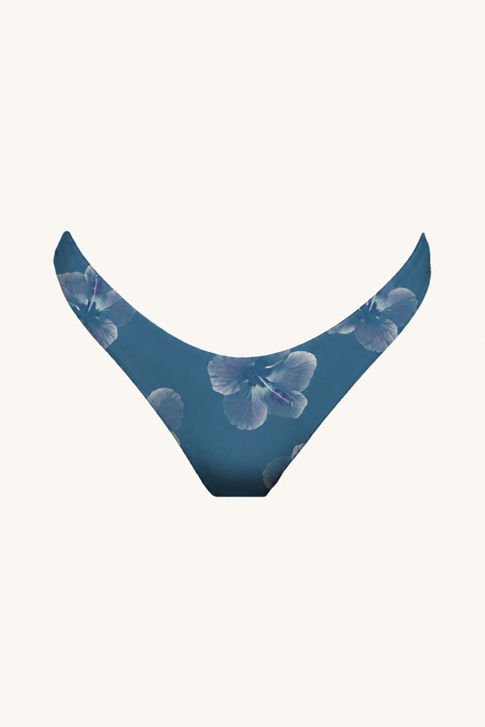 MAI Everyday Bottom in Steel Blue Hibiscus