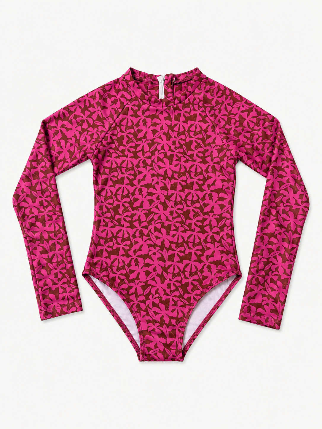 Golden Trip Kaiko Kids Long Sleeve One Piece in Cali Tropical
