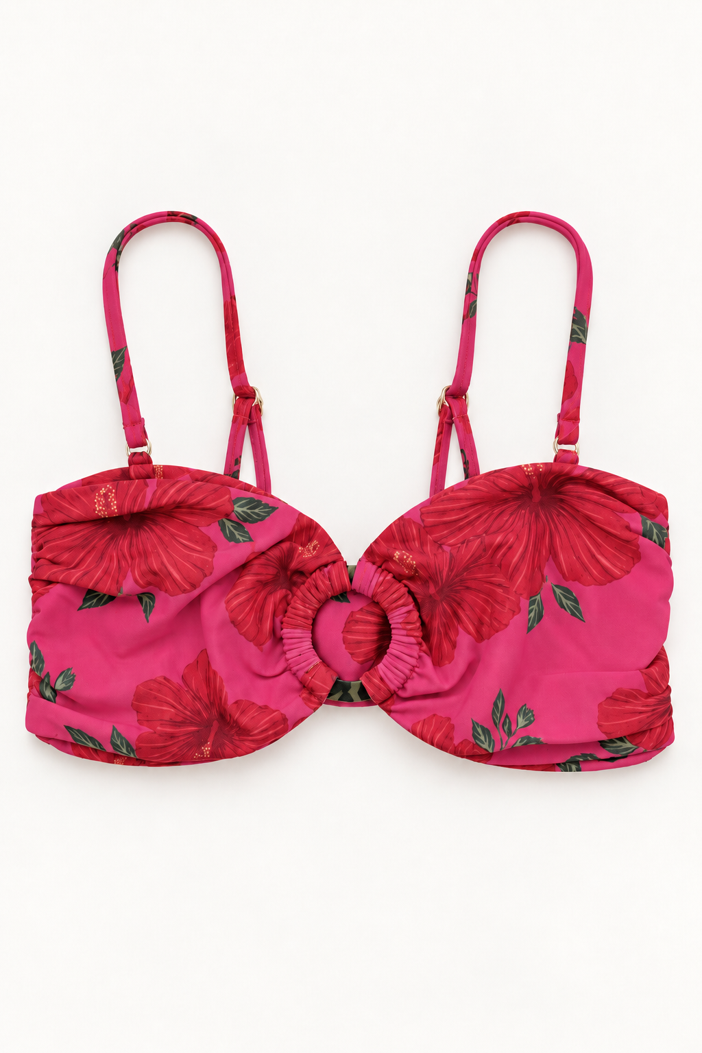 Golden Trip Amalfi Coast Top in Hibiscus Honey