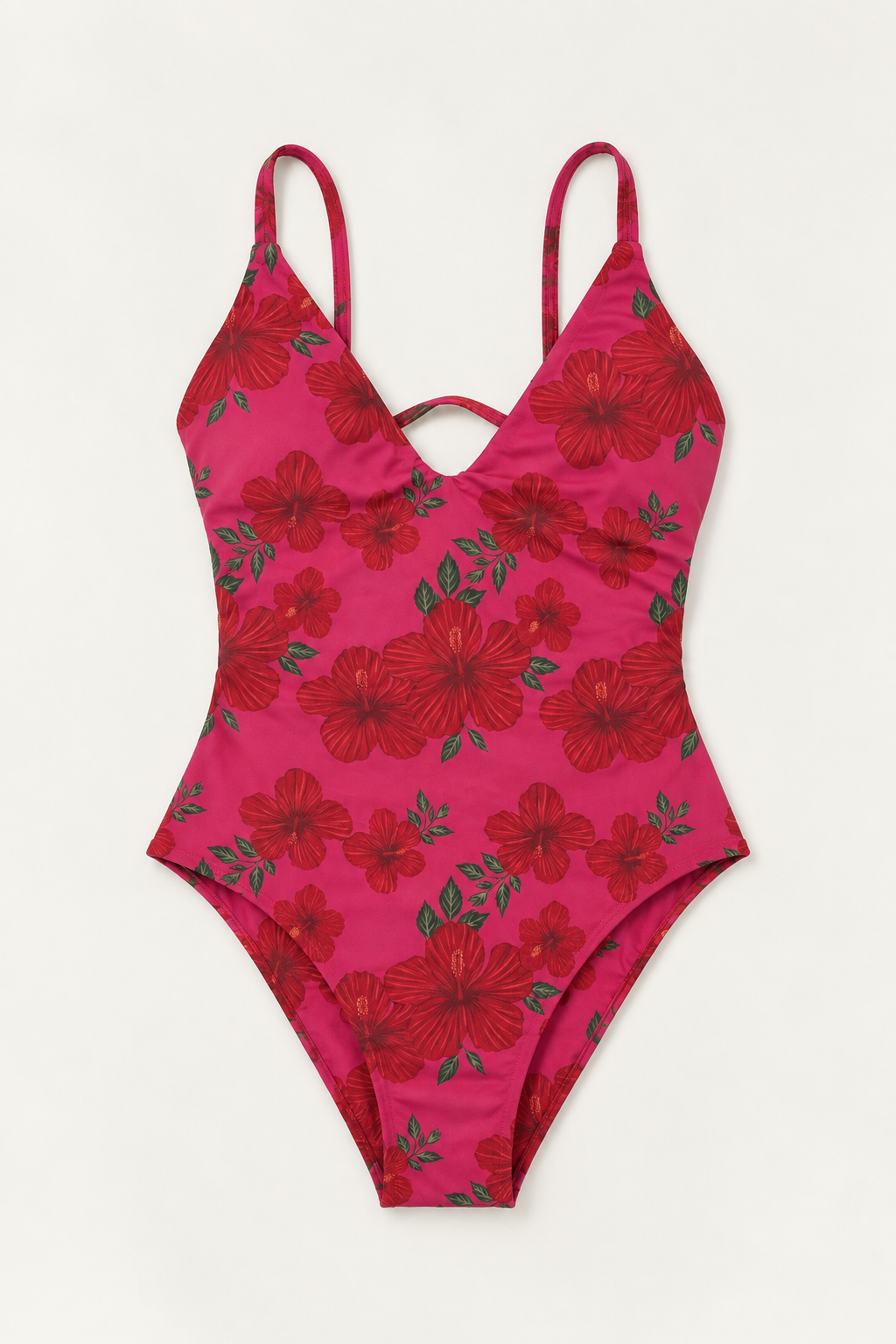 Golden Trip Rio One Piece in Hibiscus Honey