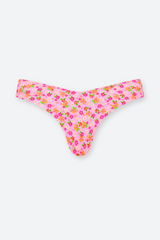 Kulani Kinis Cheeky V Bikini Bottom in Frangipani Fever