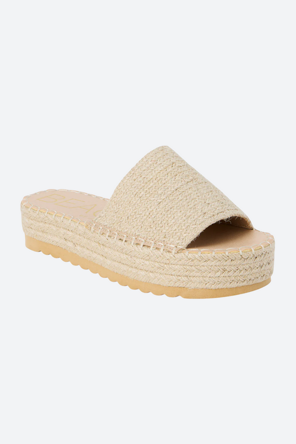 Matisse Del Mar Platform Sandal in Natural