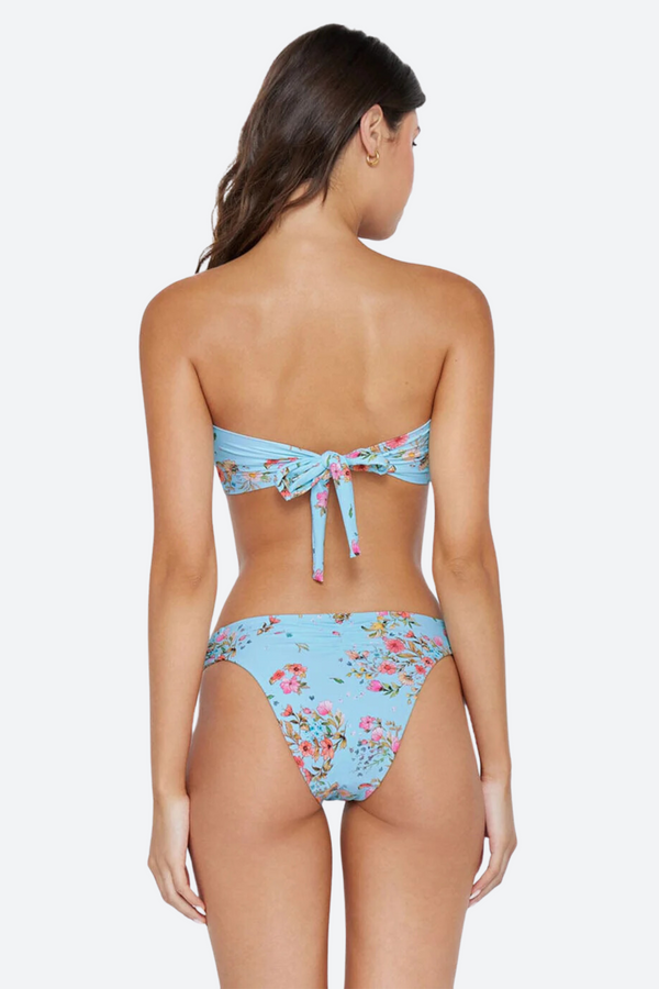 PQ Swim Ruched Bandeau Top in Dolce