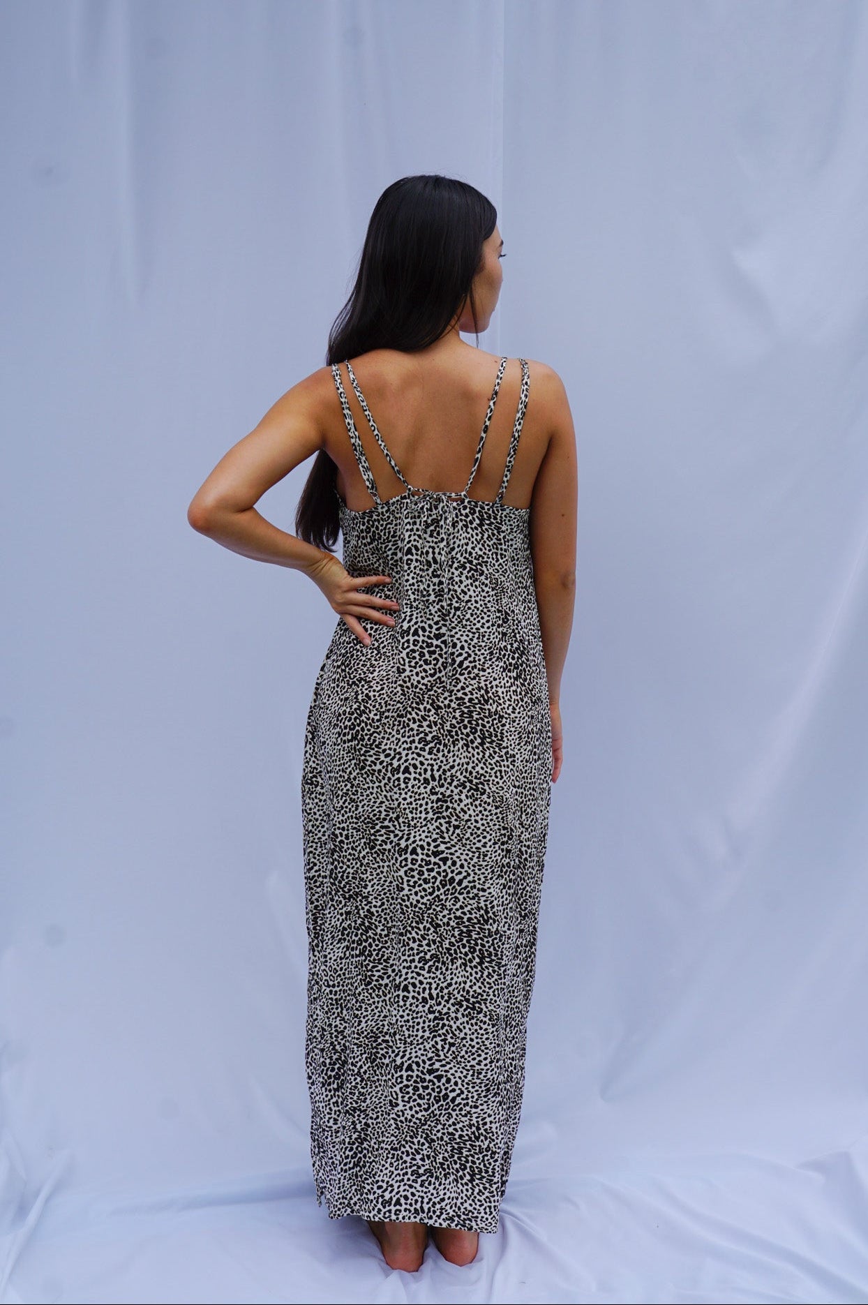 Golden Trip Muse Dress in Cheetah