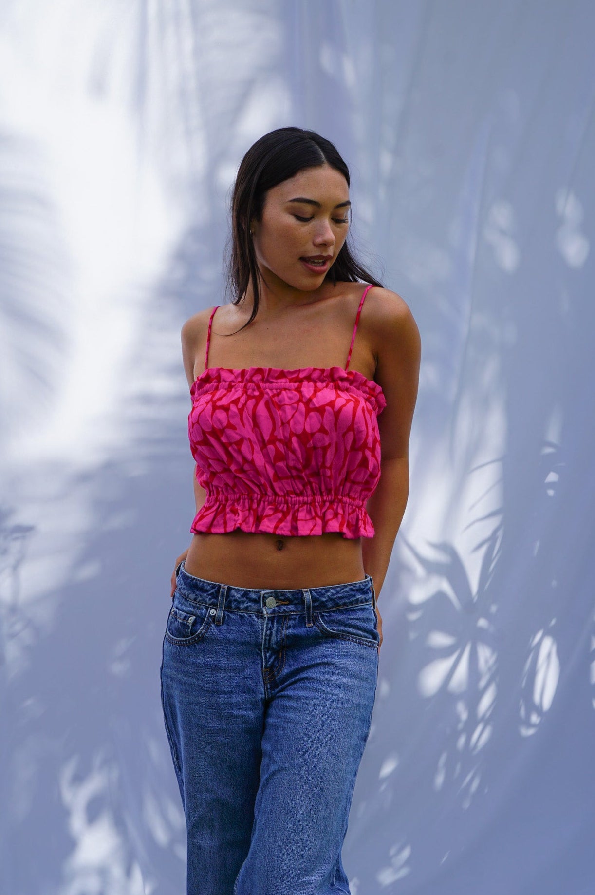 Golden Trip Marabella Top in Cali Tropic