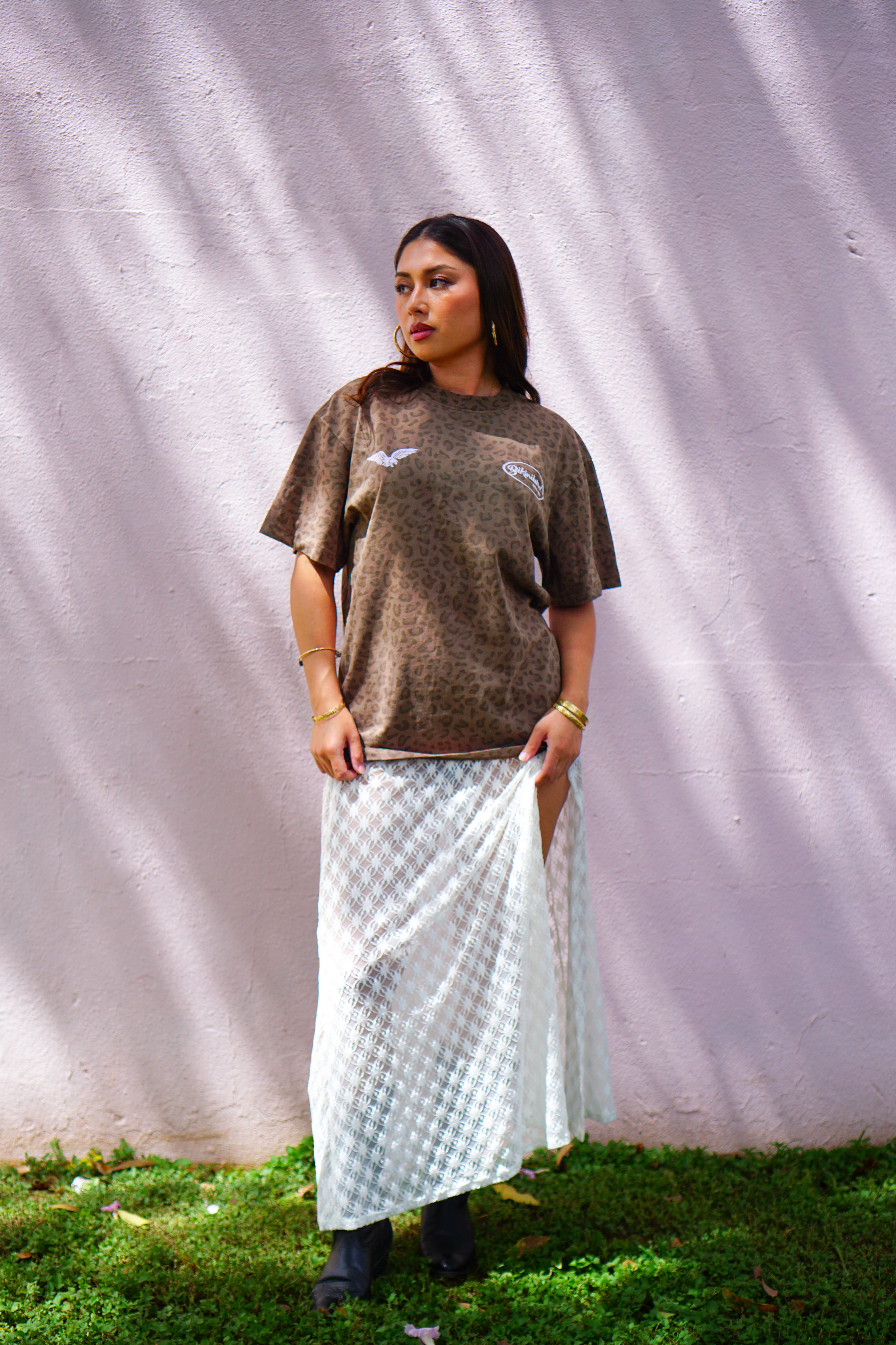 Bikinibird MAHALO MOTO Tee in Cheetah