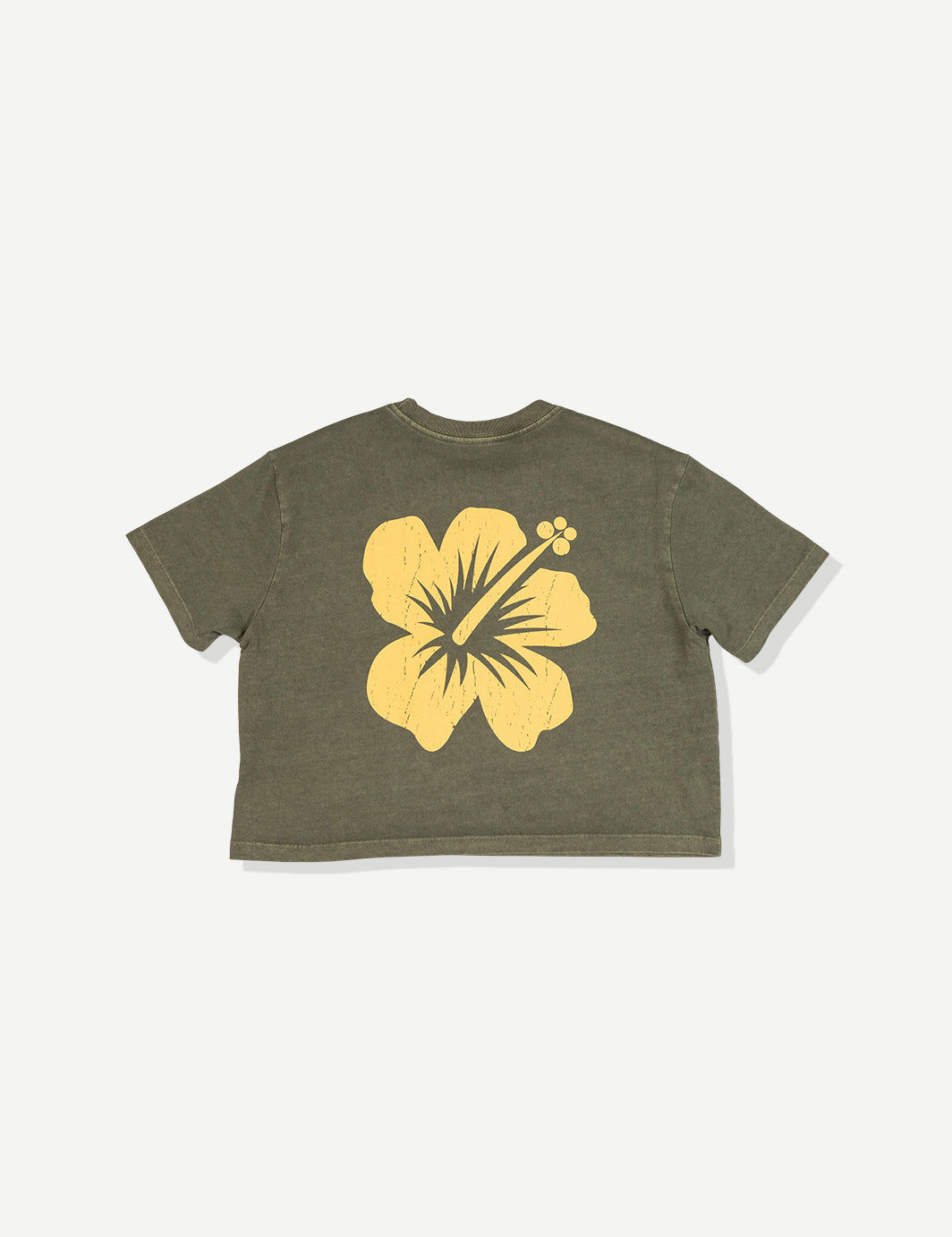 Duvin Oval Flower Crop Tee