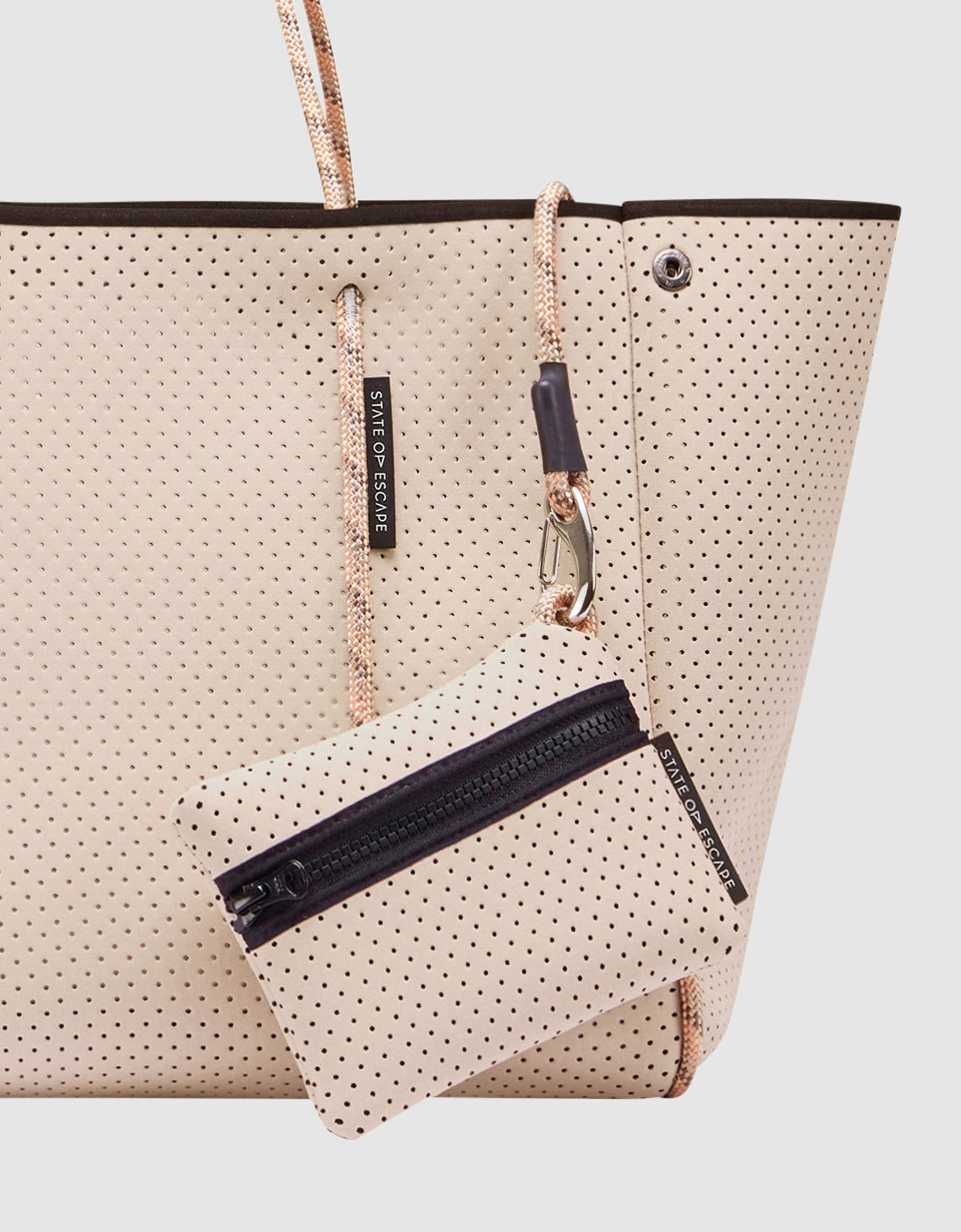 State of Escape Escape Tote in Blush