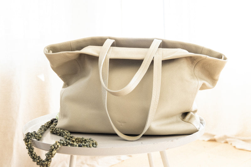 CLHEI Ewa Tote Bag in Ecru