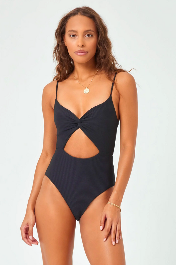 L*Space Kyslee Classic One Piece in Black