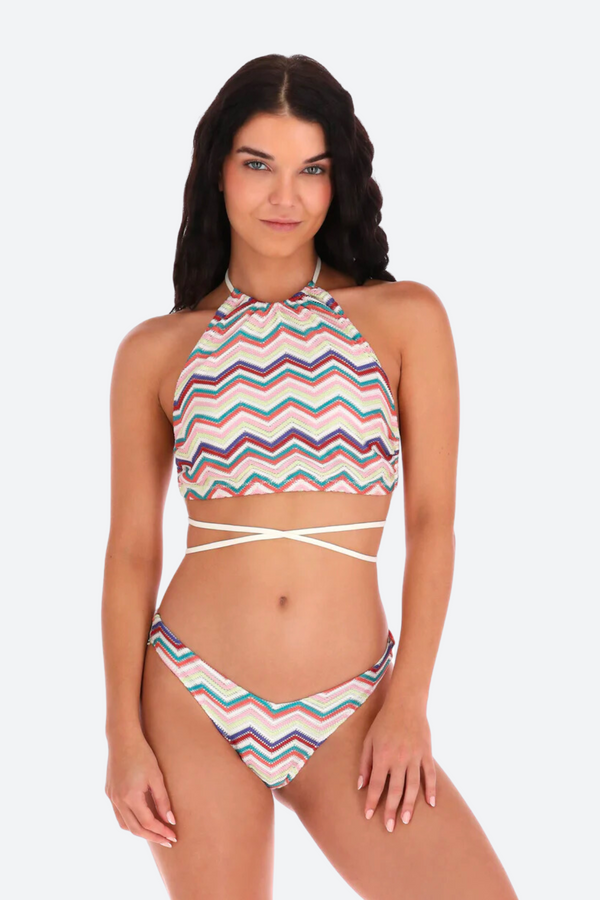 SANLIER Maya Top in Maguey