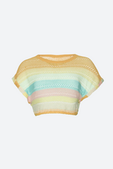 PQ Swim Renee Crop Top in Floret