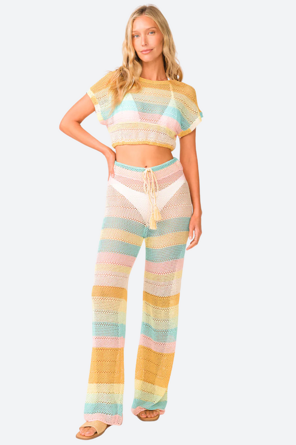 PQ Swim Bree Boho Pant in Floret