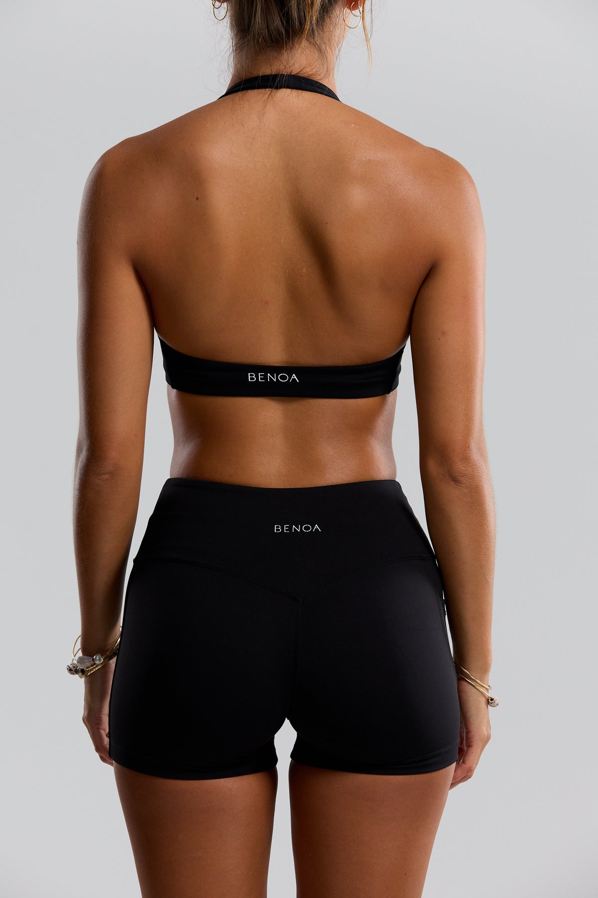 Benoa Swim Plunge Bra in Black