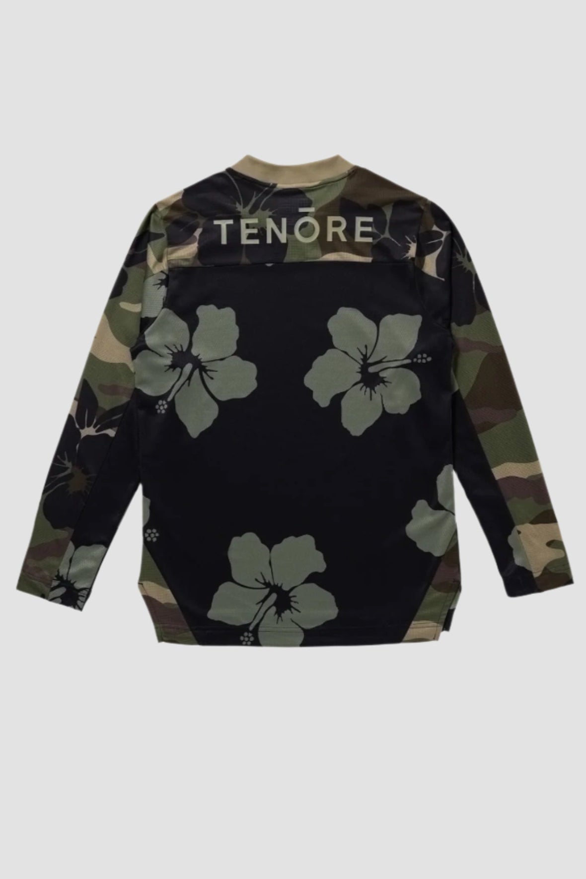 Tenore Football Jersey in Camo Hibiscus
