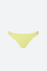 PQ Swim Basic Ruched Bottom Teeny in Buttercup