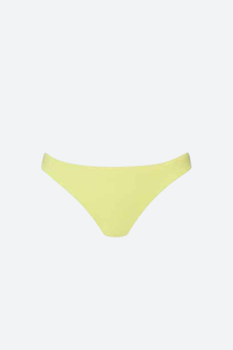 PQ Swim Basic Ruched Bottom Teeny in Buttercup
