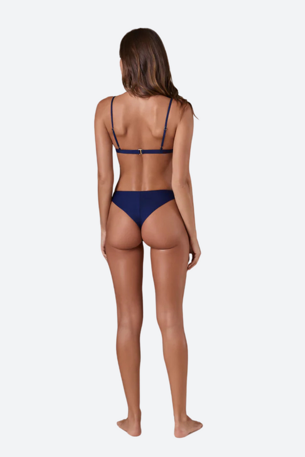 Bromelia Swimwear Valentina Top in Navy