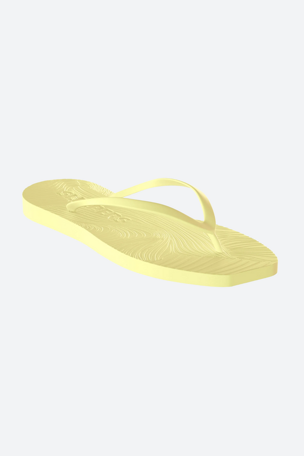 Sleepers Tapered Flip Flop in Mellow Yellow