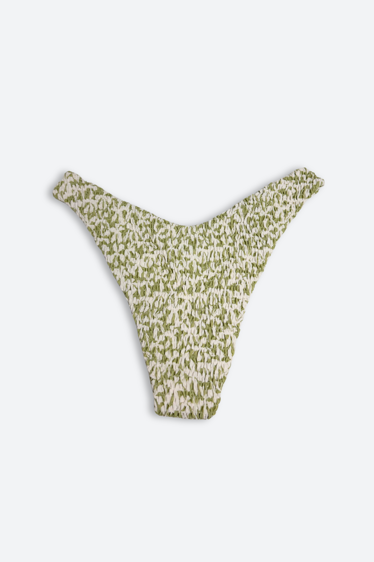 Golden Trip Saladita Bottom Smocked in Sage Hibiscus