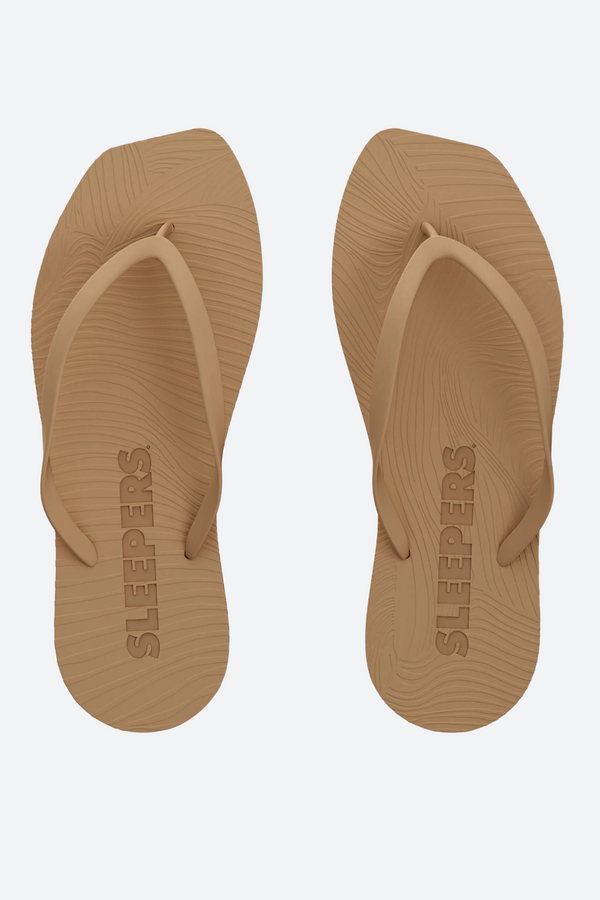 Sleepers Tapered Flip Flop in Sand