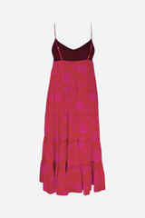 MAI Underwear Charlie Midi Dress in Pink Sundays