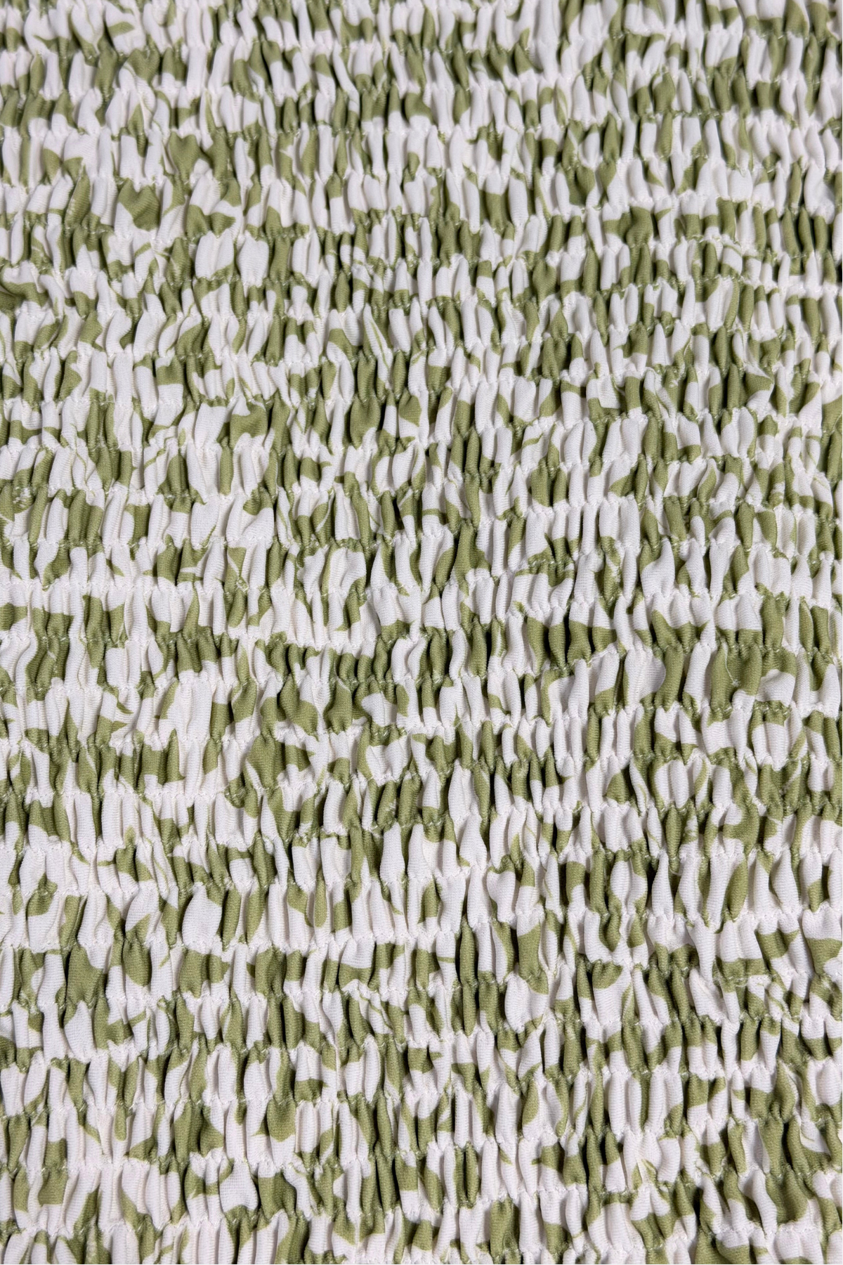 Golden Trip Saladita Bottom Smocked in Sage Hibiscus