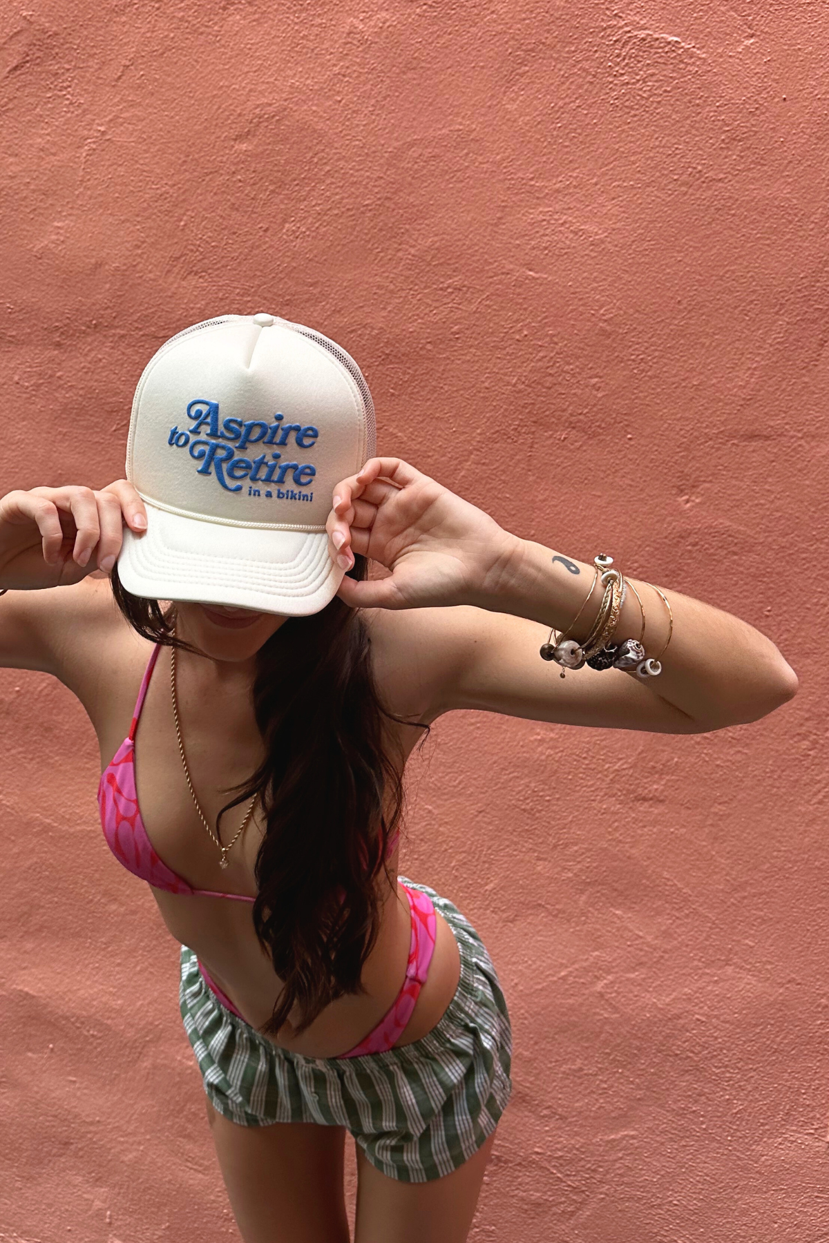 Motel Margarita Aspire Script Bikini Hat