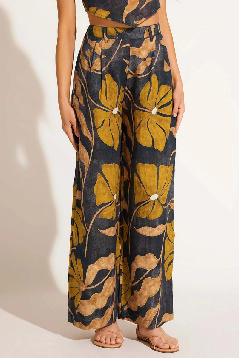 Vitamin A The Getaway Pant in Kelp Flower