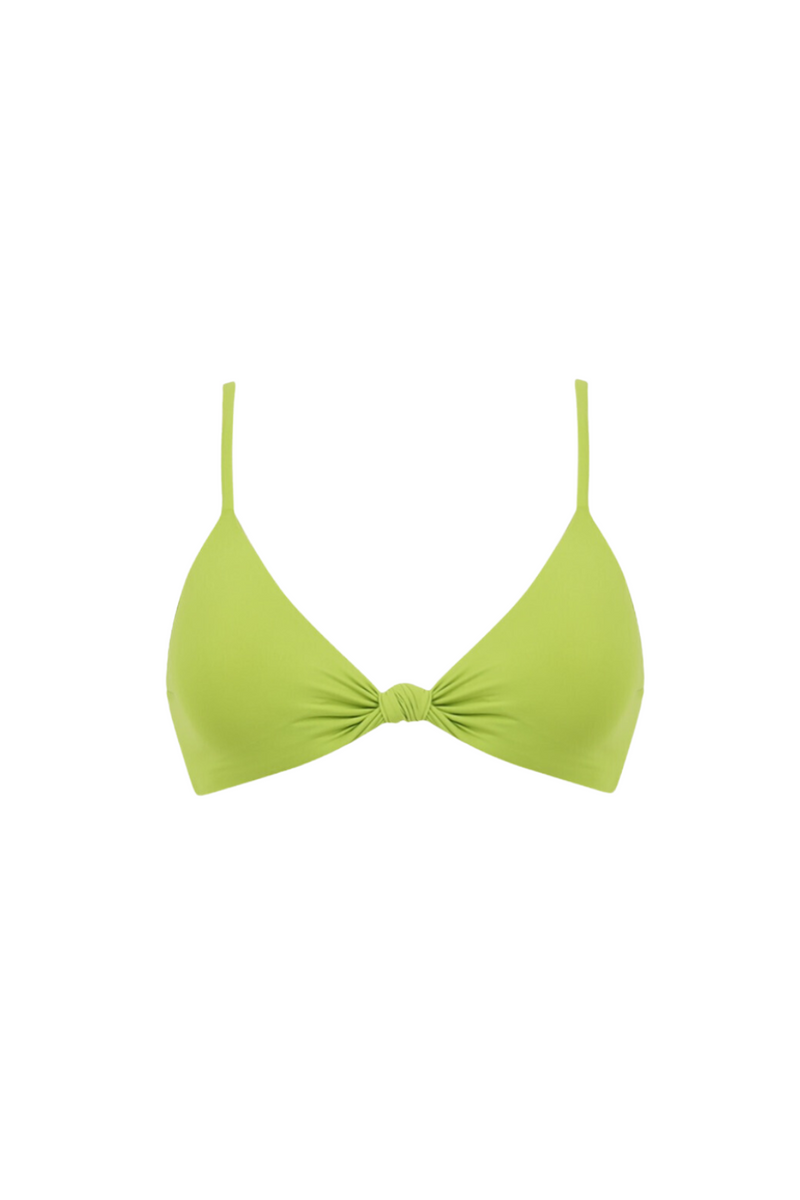 Bromelia Swimwear Bonito Top in Lime