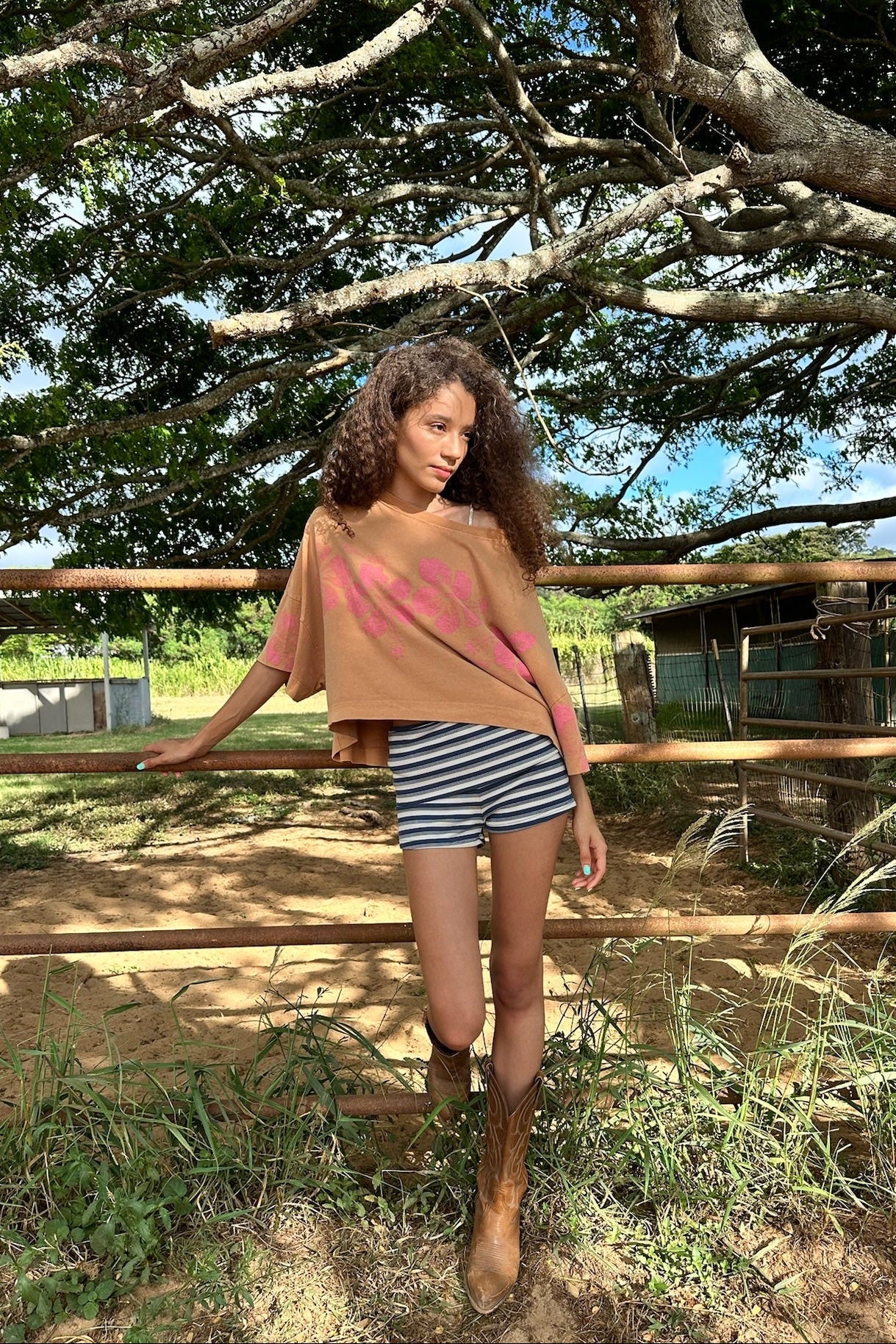 Bikinibird Vintage Blooms Tee