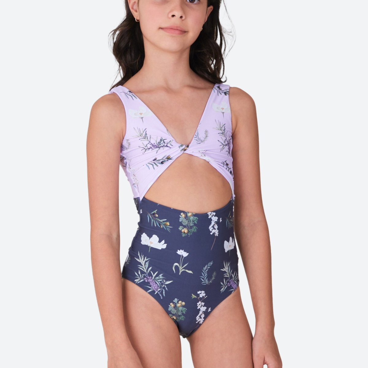 水着 RonHerman malai swim Malai Florence Kids Set in Wild Harvest