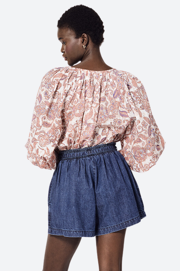 Cleobella Kyla Blouse in Amara Floral Print