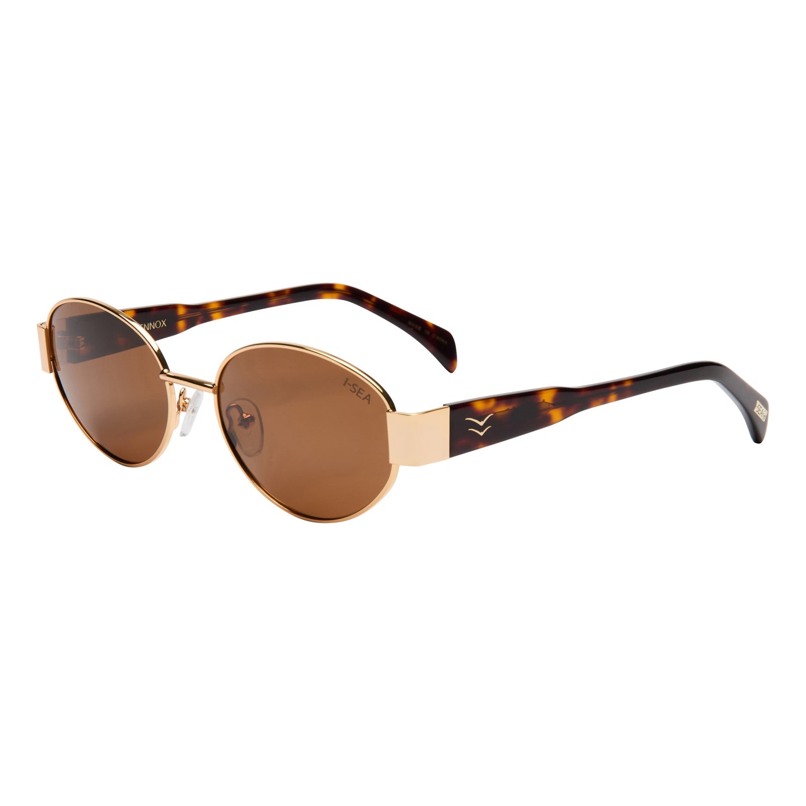 I-SEA Lennox in Gold/Brown Polarized Lens