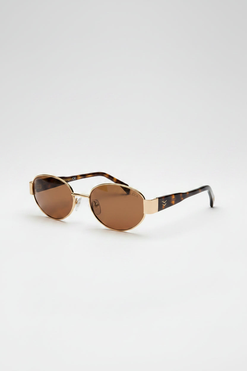 I-SEA Lennox in Gold/Brown Polarized Lens
