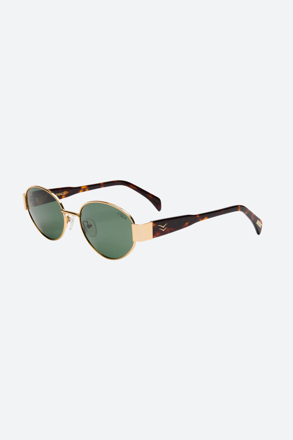 I-SEA Lennox in Gold / Green Polarized Lens