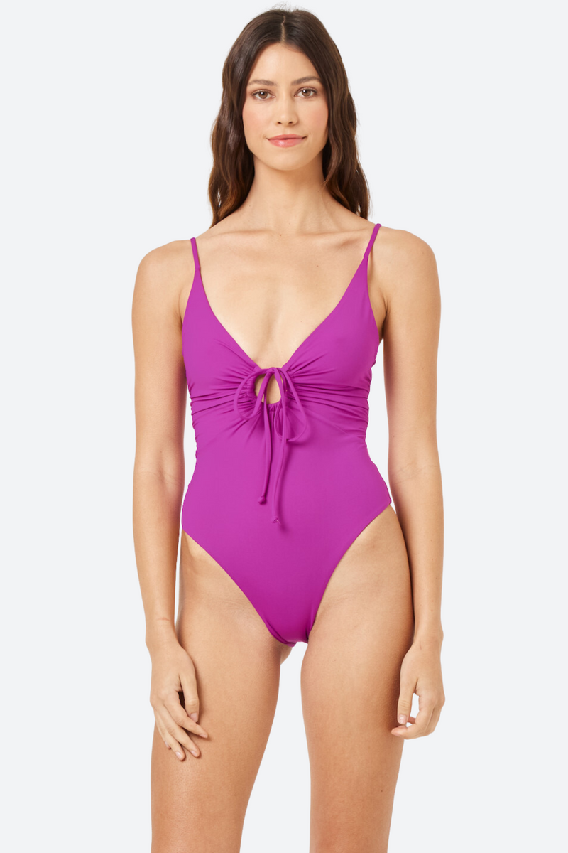 L*Space Piper One Piece Classic in Wild Aster