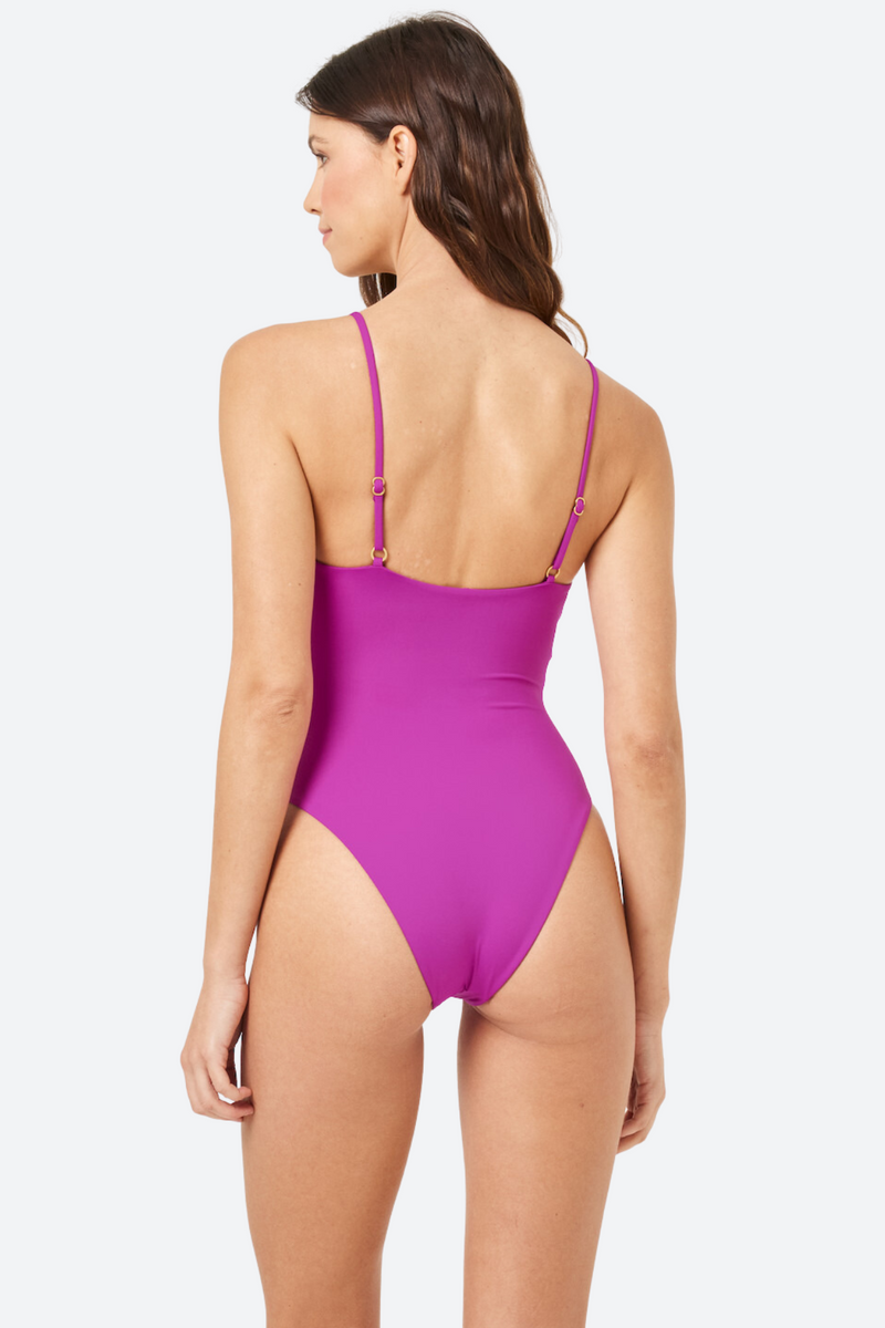 L*Space Piper One Piece Classic in Wild Aster